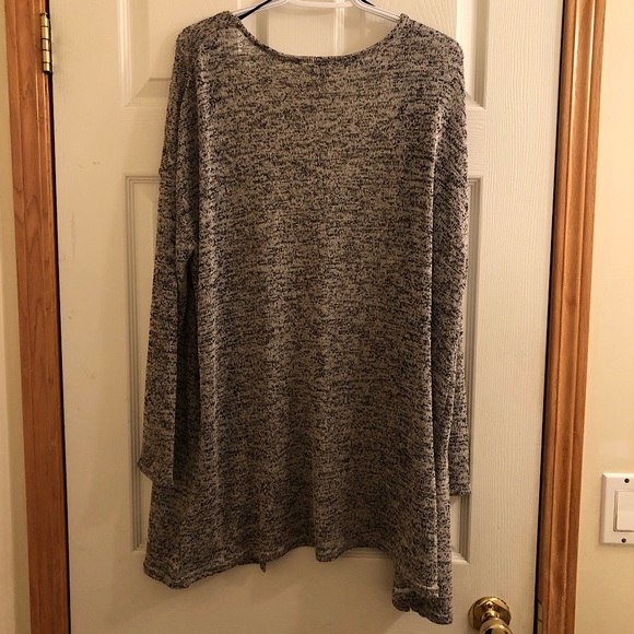 Divided by H&M Long Salt-and-Pepper Cardigan - Picture 2 of 11